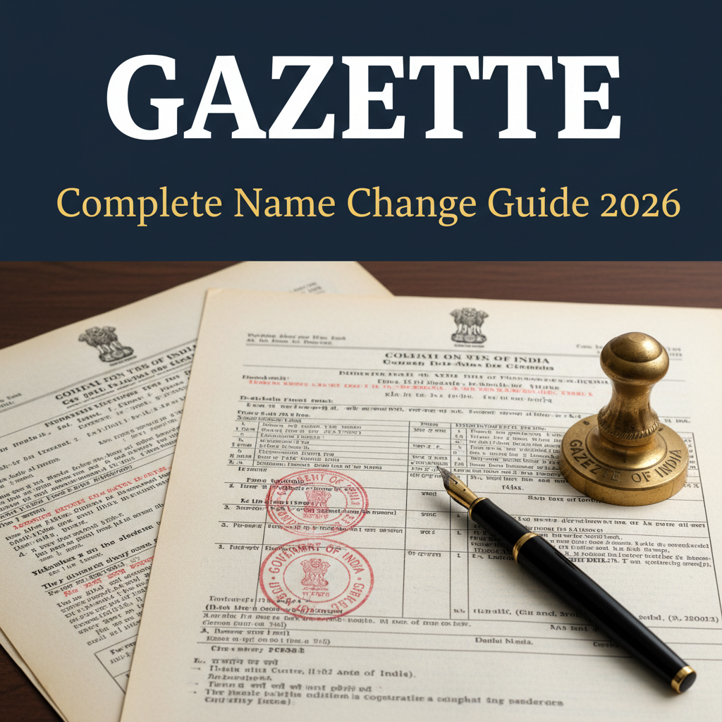 How to Change Your Name in the Gazette of India: A Complete 2026 Guide